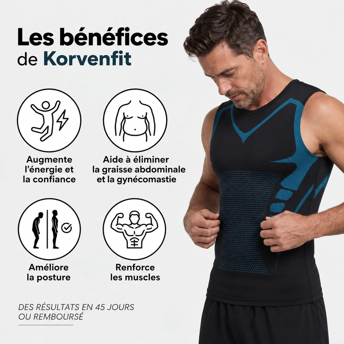 KORVENFIT | Le débardeur gainant